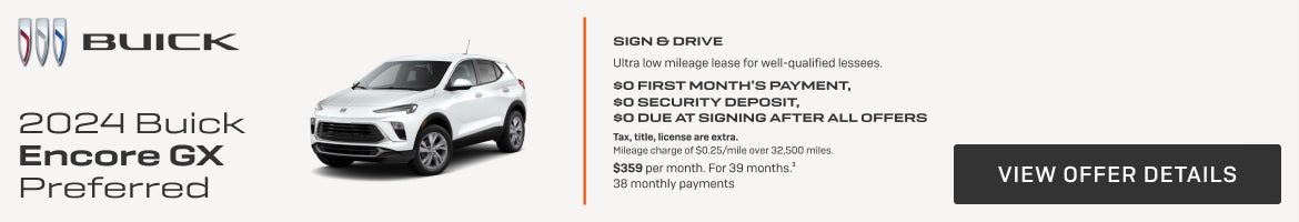 SIGN and DRIVE

Ultra low mileage lease for well-qualified lessees.

$0 FIRST MONTH'S PAYMENT, $0...