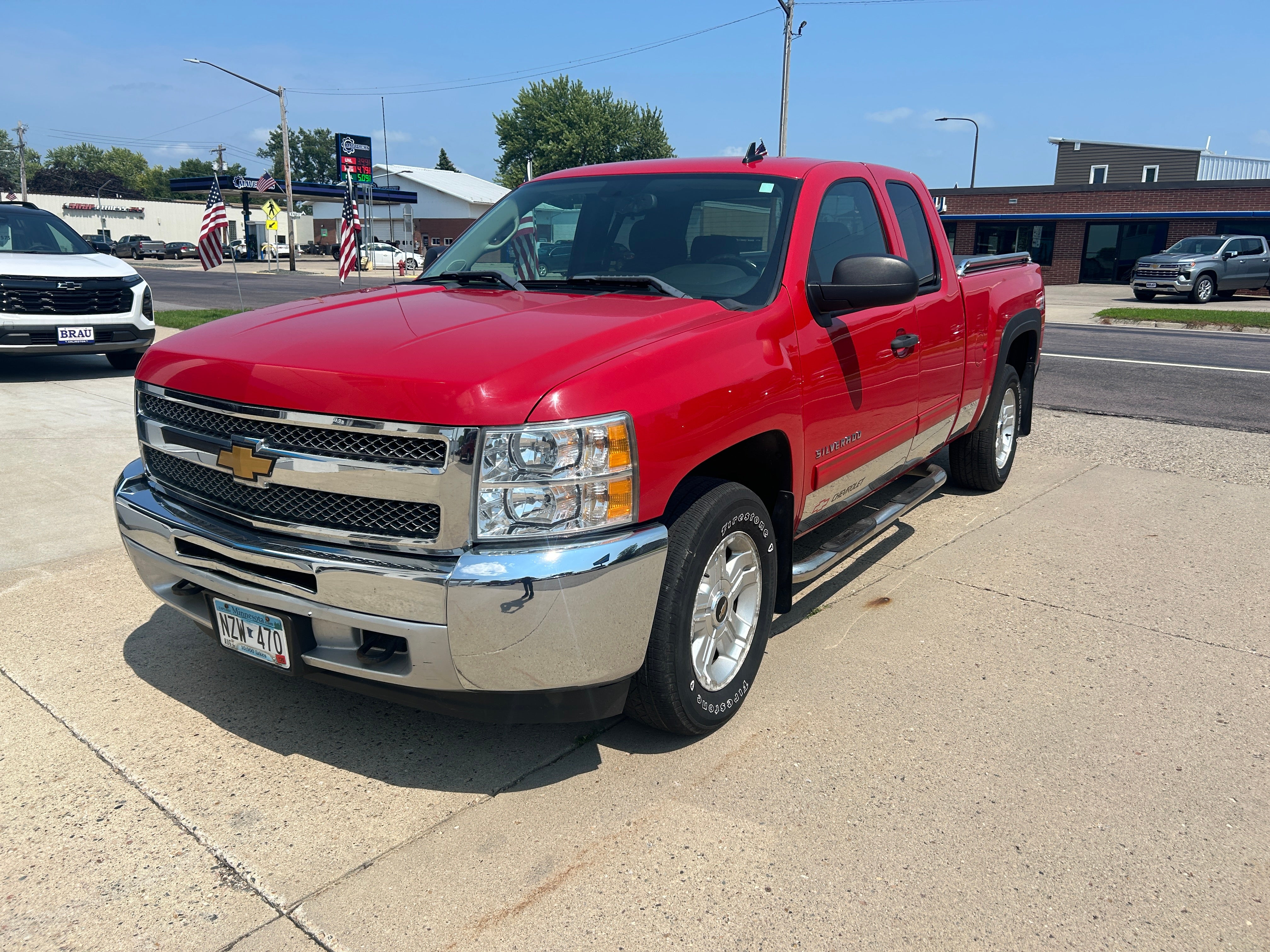 Used 2012 Chevrolet Silverado 1500 LT with VIN 1GCRKSE78CZ267860 for sale in Arlington, Minnesota