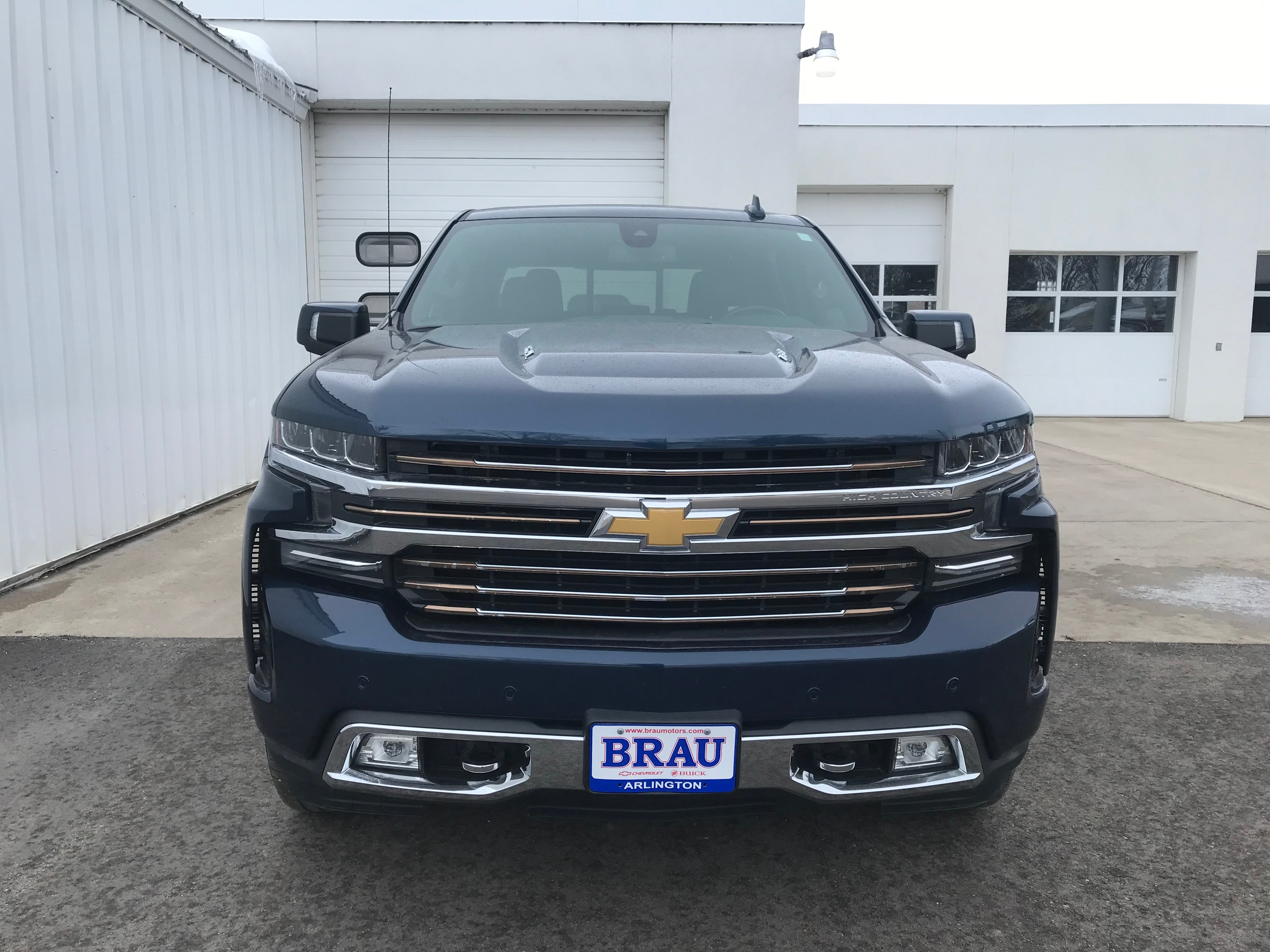 Certified 2019 Chevrolet Silverado 1500 High Country with VIN 1GCUYHEL7KZ209388 for sale in Arlington, Minnesota