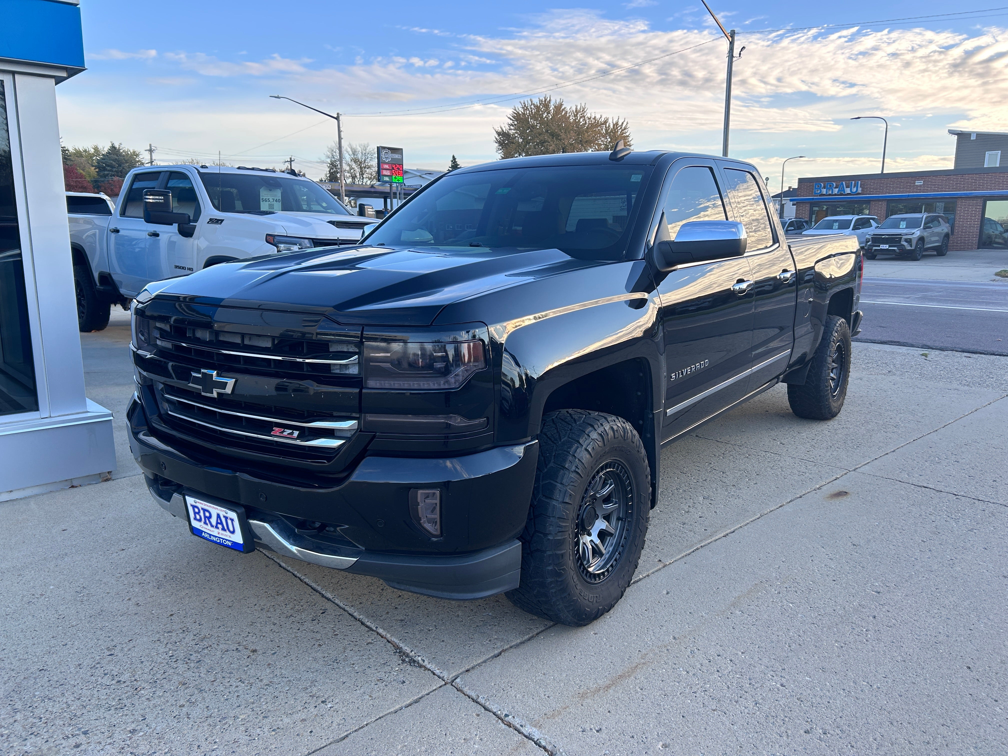Used 2016 Chevrolet Silverado 1500 LTZ with VIN 1GCVKSEC3GZ150432 for sale in Arlington, Minnesota