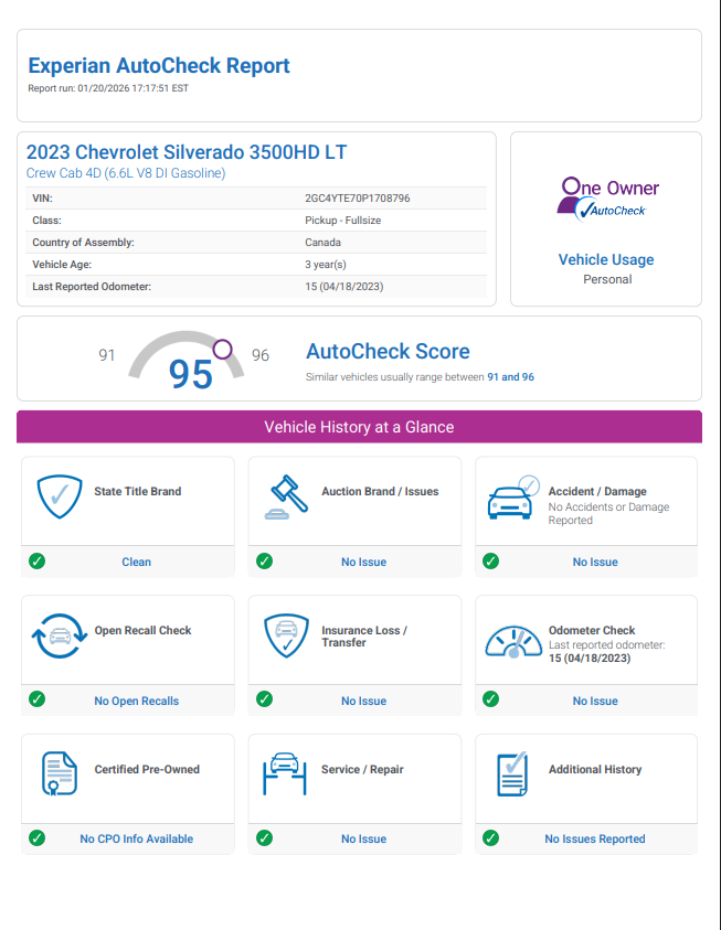 2023 Chevrolet Silverado 3500 HD LT