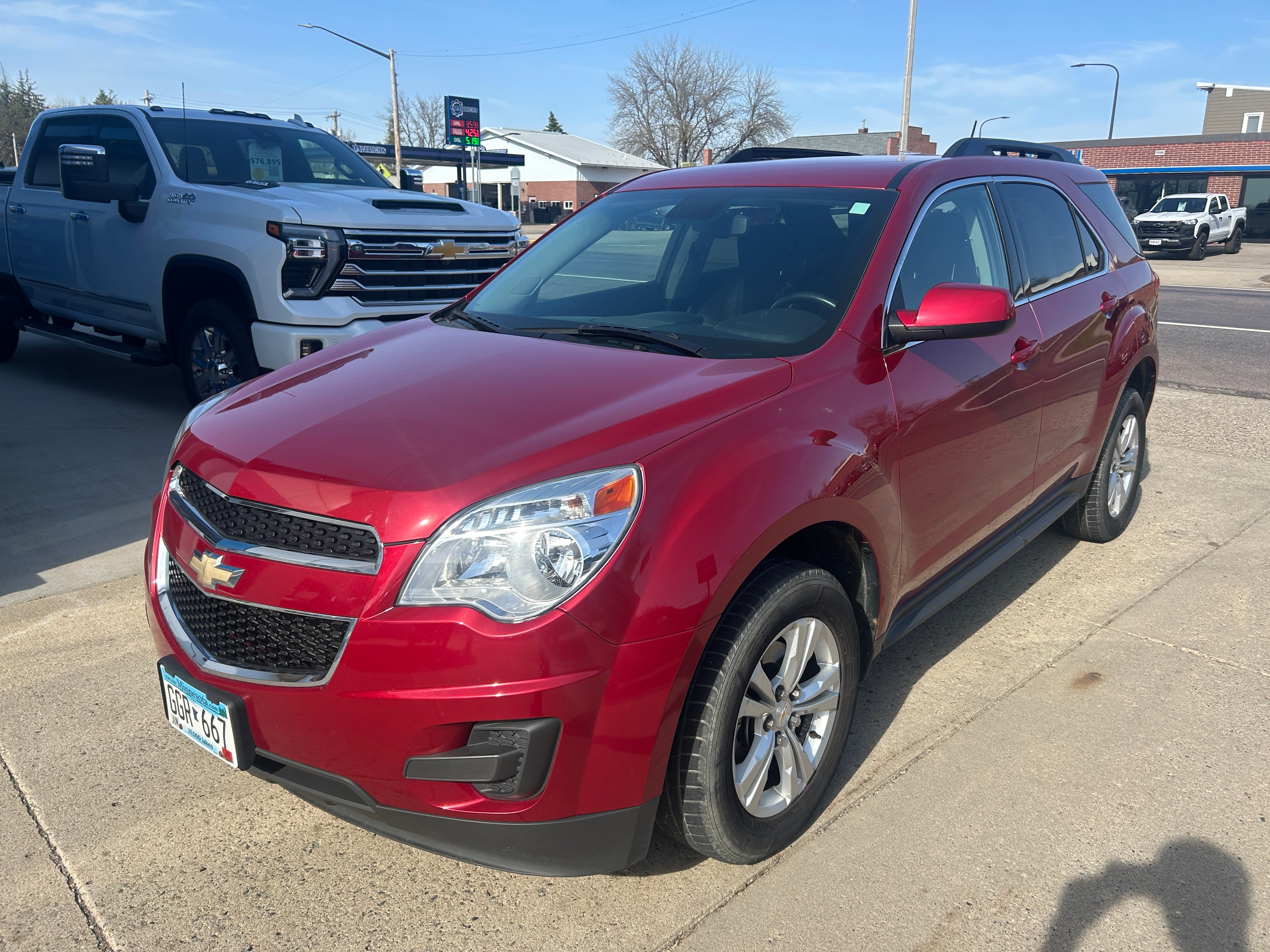 Used 2015 Chevrolet Equinox 1LT with VIN 2GNFLFEK3F6106030 for sale in Arlington, MN
