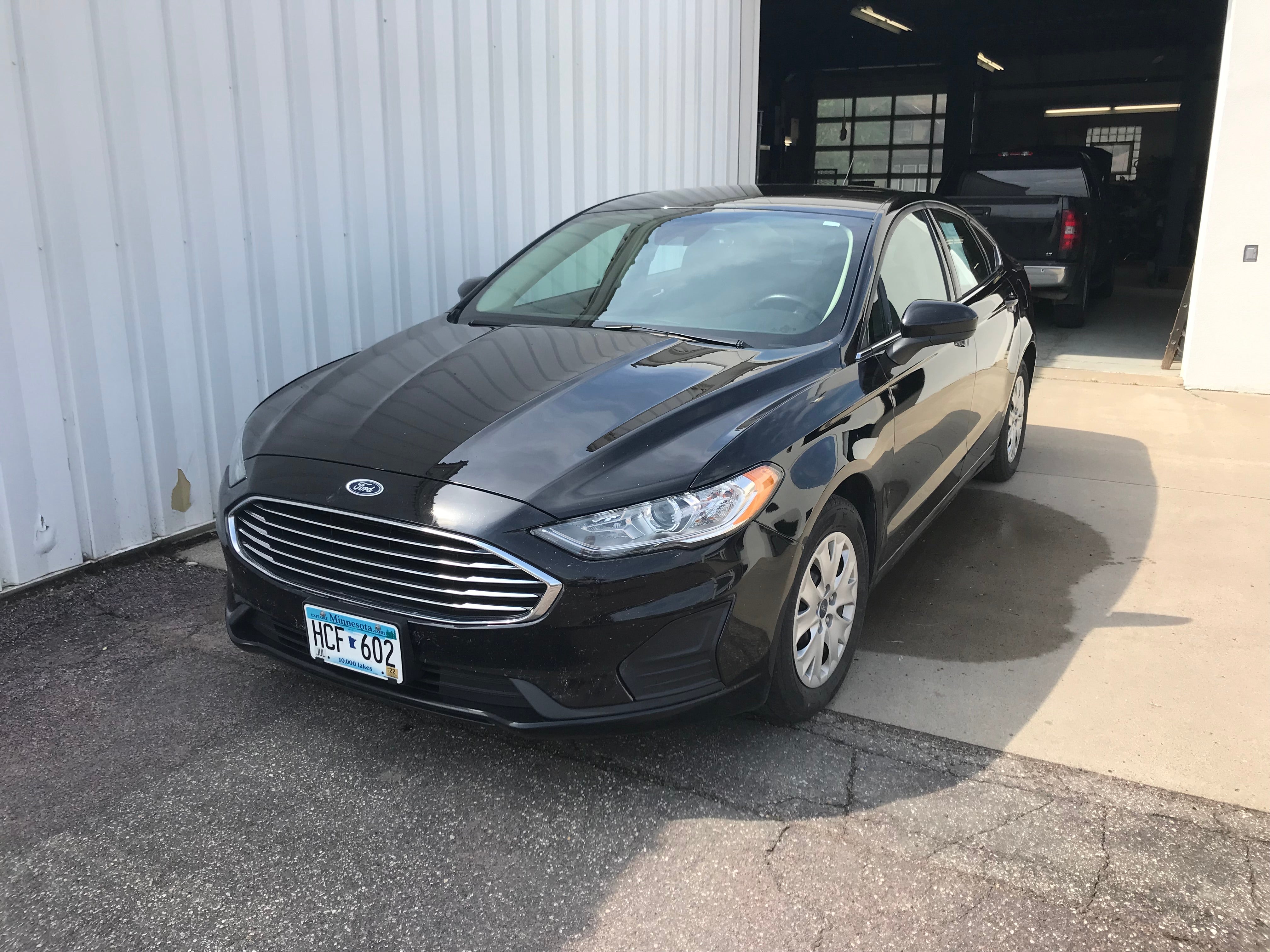 Used 2019 Ford Fusion S with VIN 3FA6P0G75KR283013 for sale in Arlington, Minnesota