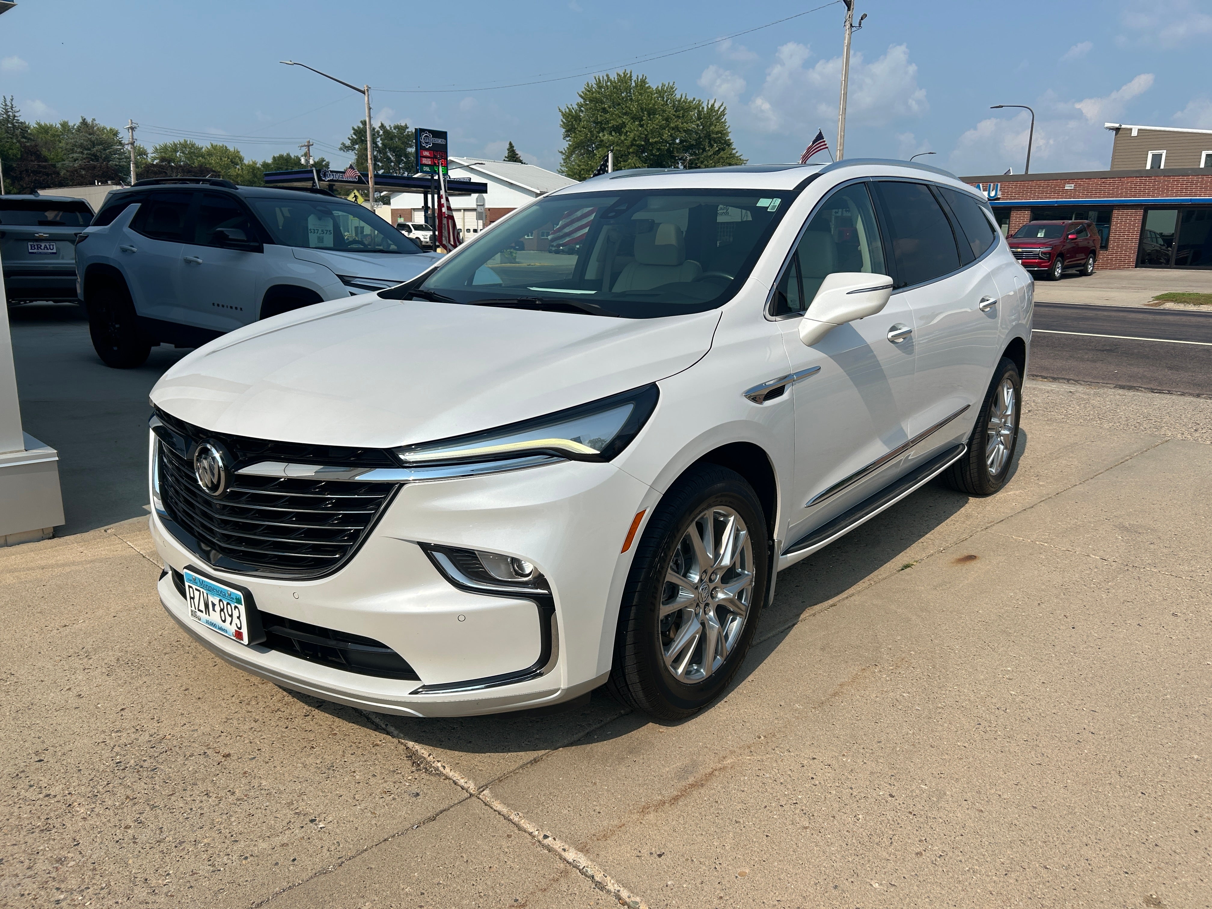 Used 2023 Buick Enclave Premium with VIN 5GAEVBKW9PJ121376 for sale in Arlington, Minnesota