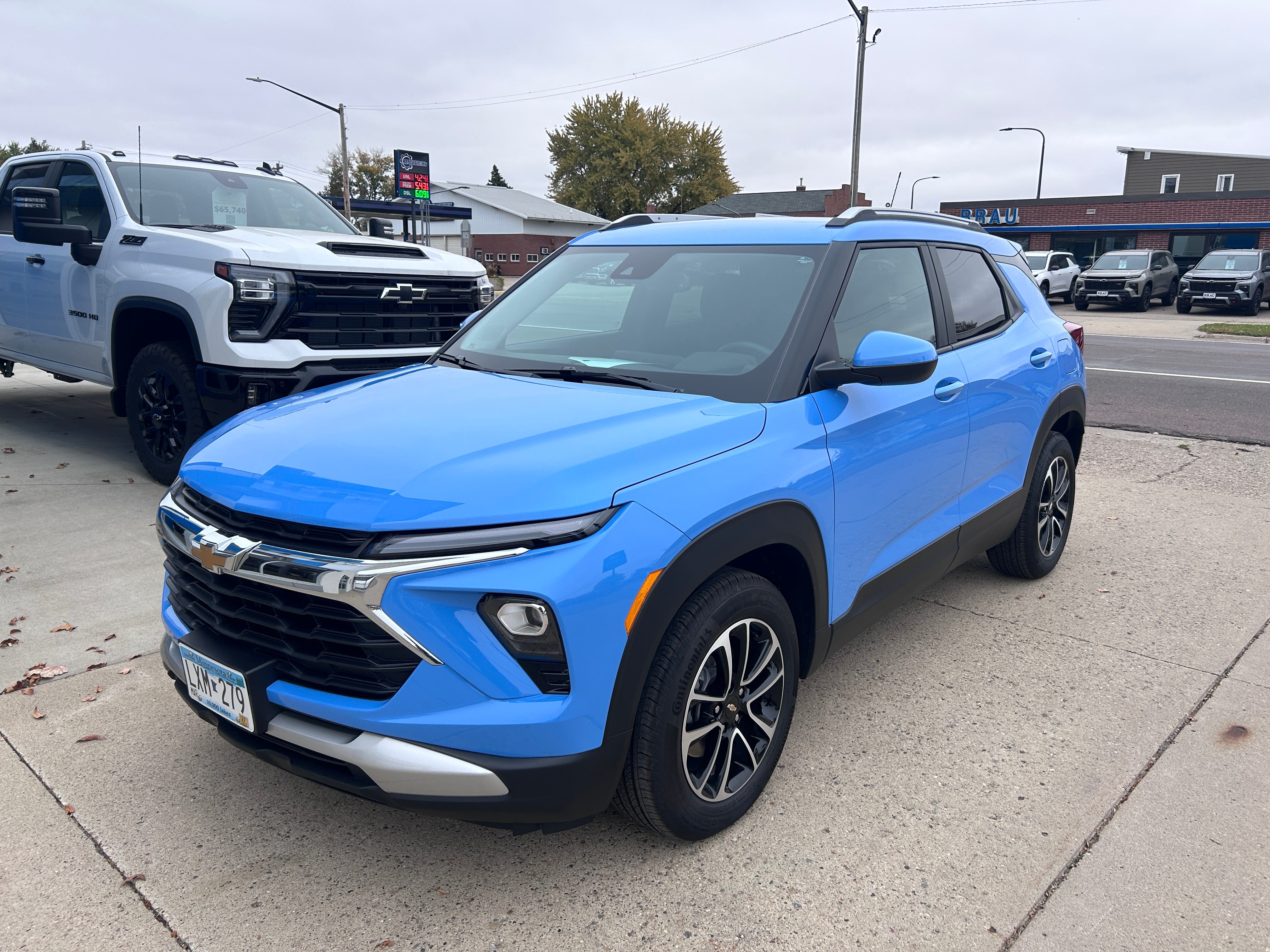 Used 2024 Chevrolet TrailBlazer LT with VIN KL79MPSL3RB164613 for sale in Arlington, Minnesota