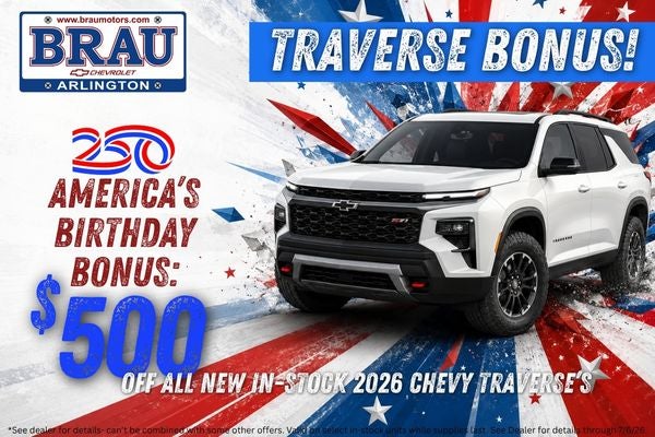 Bonus 4th of July America's Birthday savings of $500 on Trav