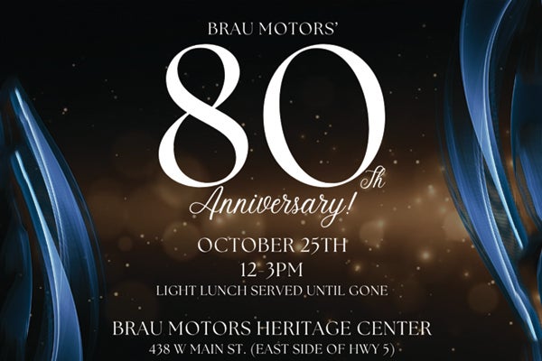 Brau Motors celebrates their 80th anniversary