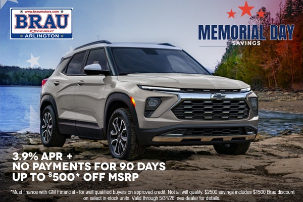 2026 Chevy Trail Blazer at Brau Motors